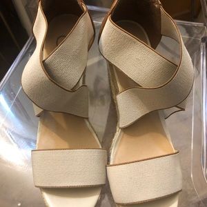 Candie’s tan wedges